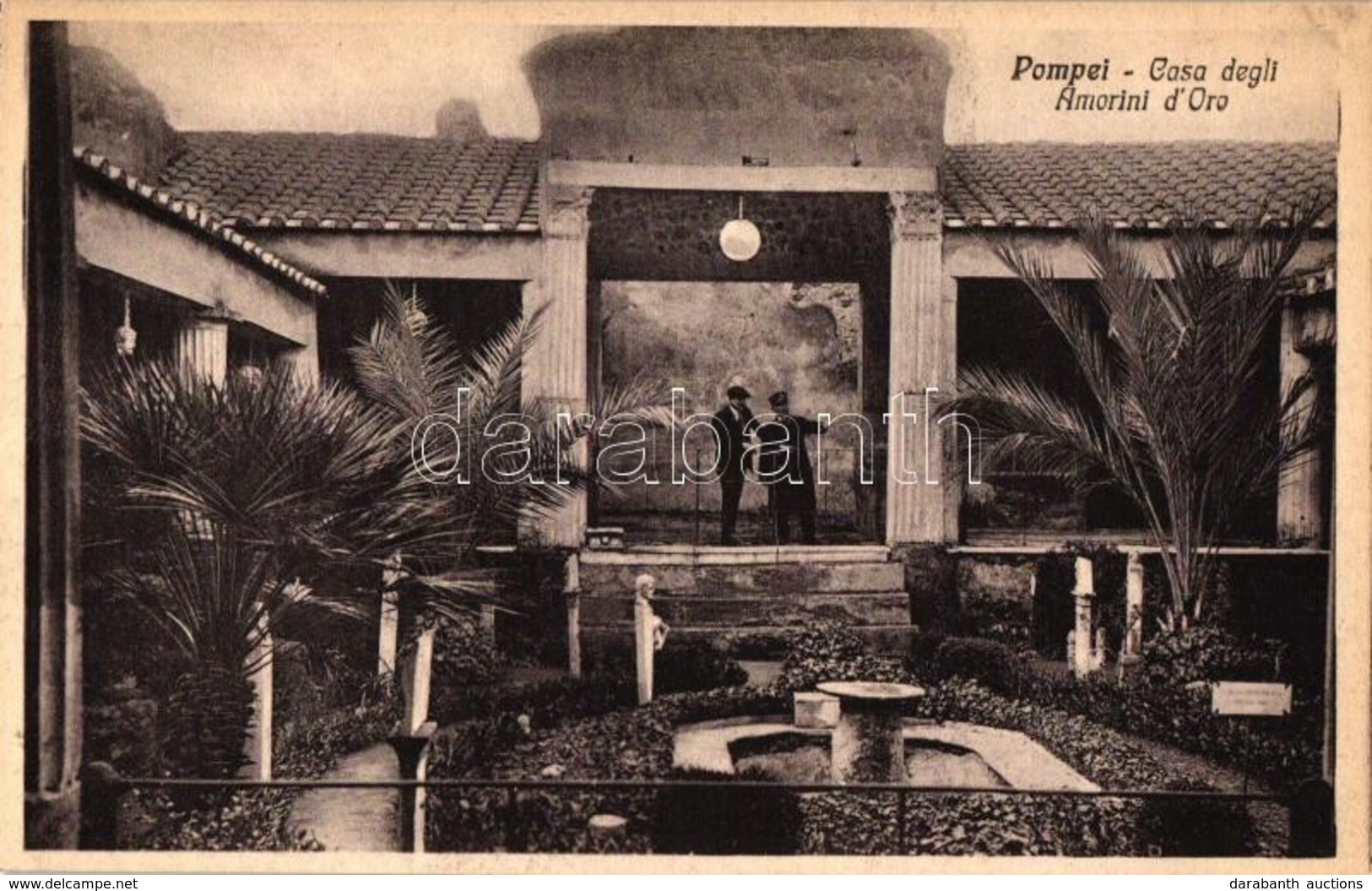 ** T2 Pompei, 'Casa Degli Amorini D'Oro' / House Of The Golden Cupids, From Postcard Booklet - Non Classificati