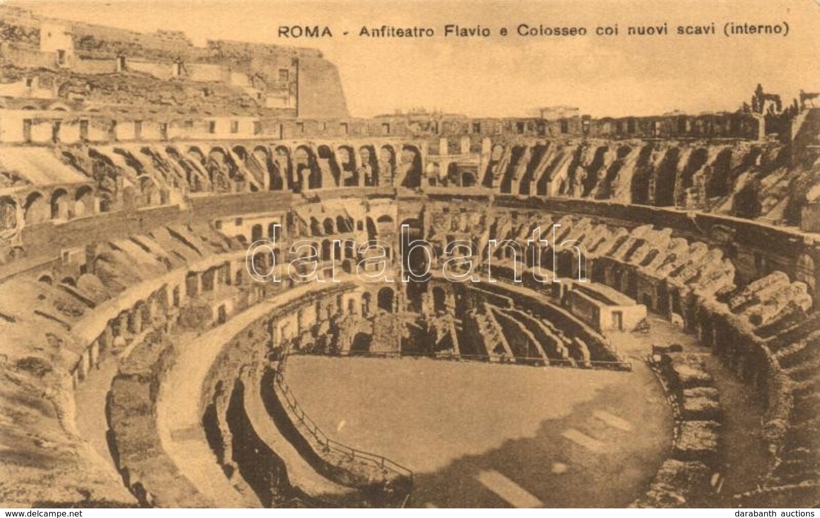** T1/T2 Rome, Roma; Anfiteatro Flavio, Colosseo Coi Nuovi Scavi / Colosseum - Non Classificati