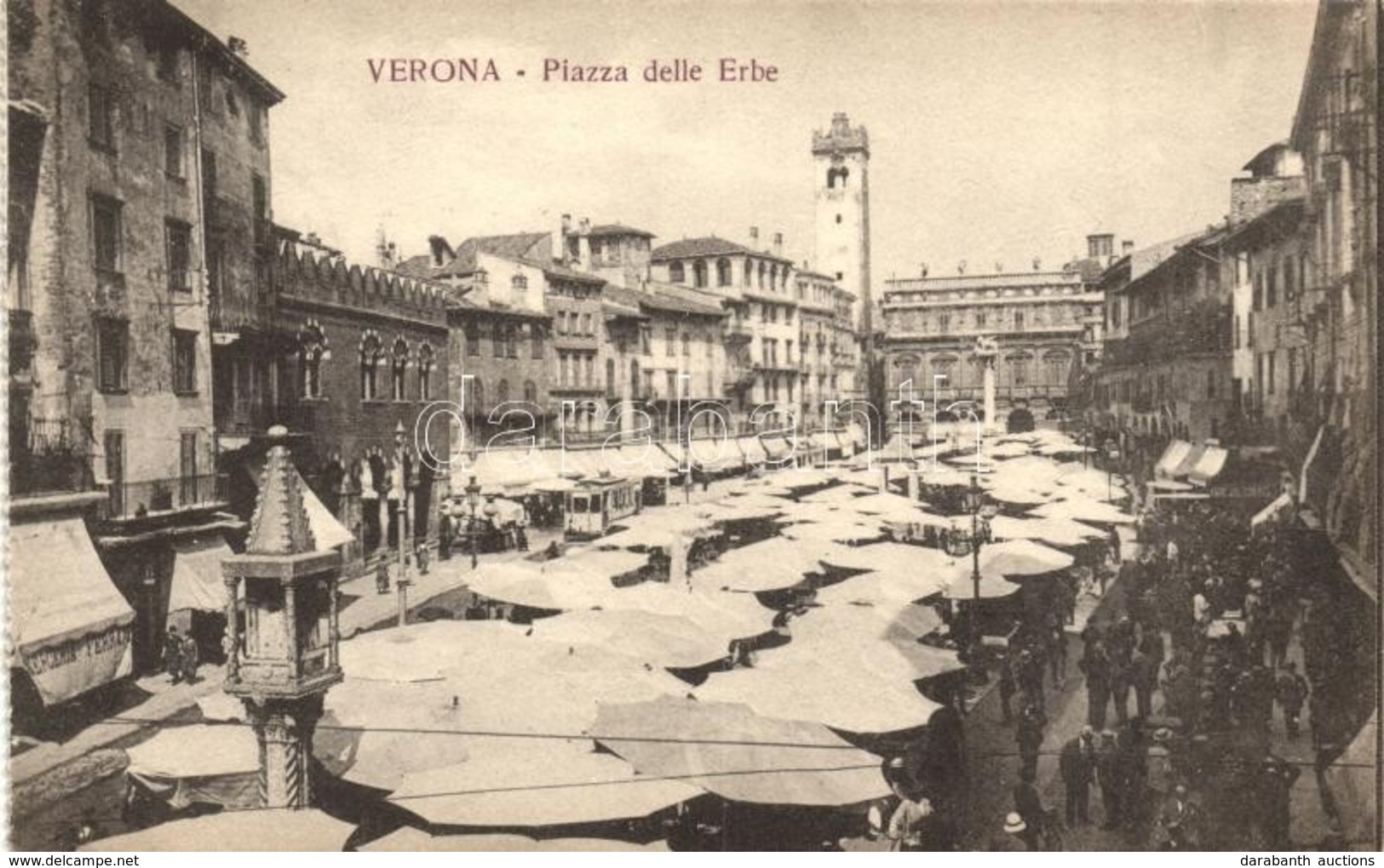 ** T1 Verona, Piazza Delle Erbe / Fruit Market - Unclassified