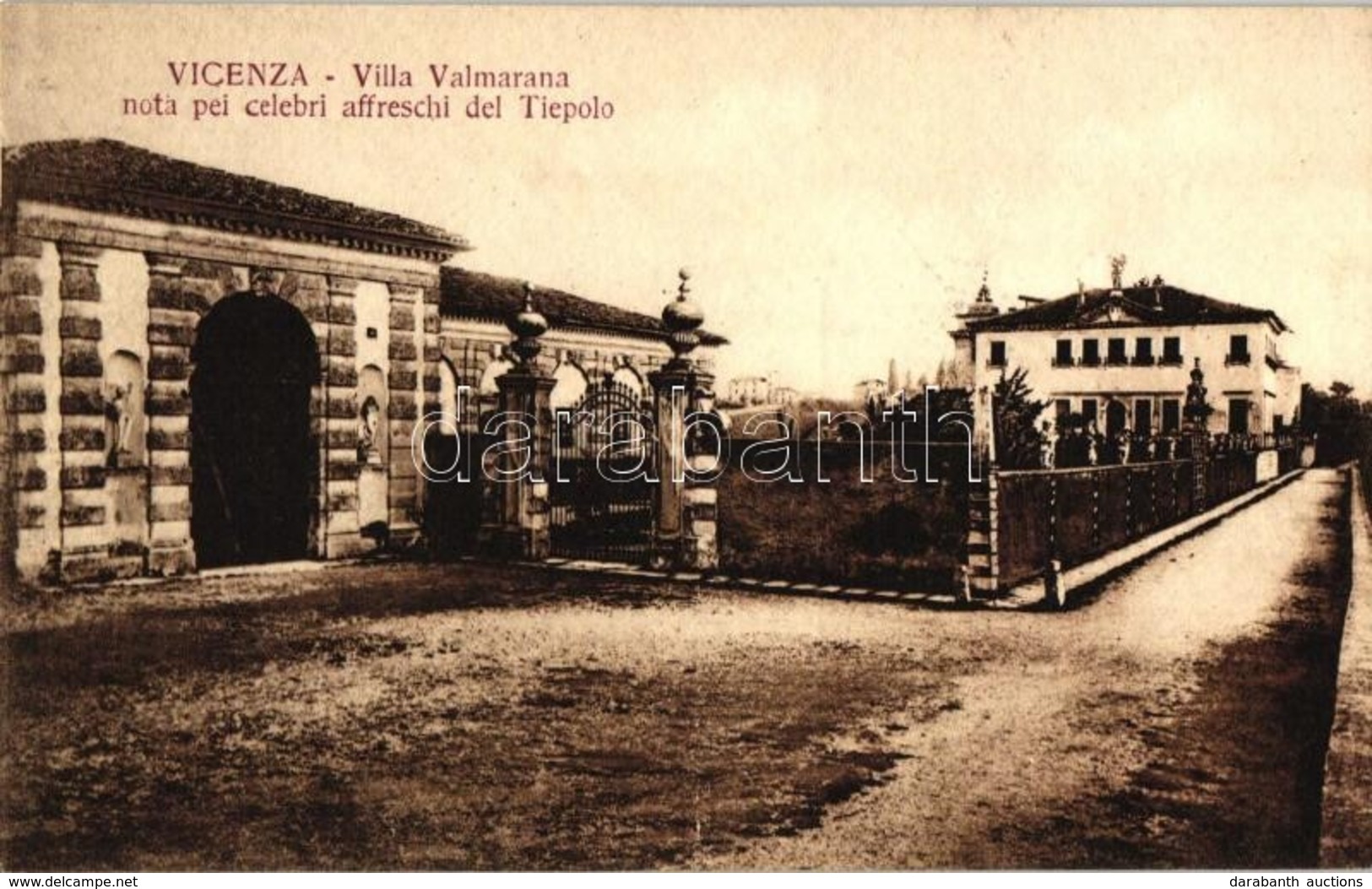 ** T2 Vicenza, Villa Valmarana Nota Pei Celebri Affreschi Del Tiepolo / Villa - Unclassified