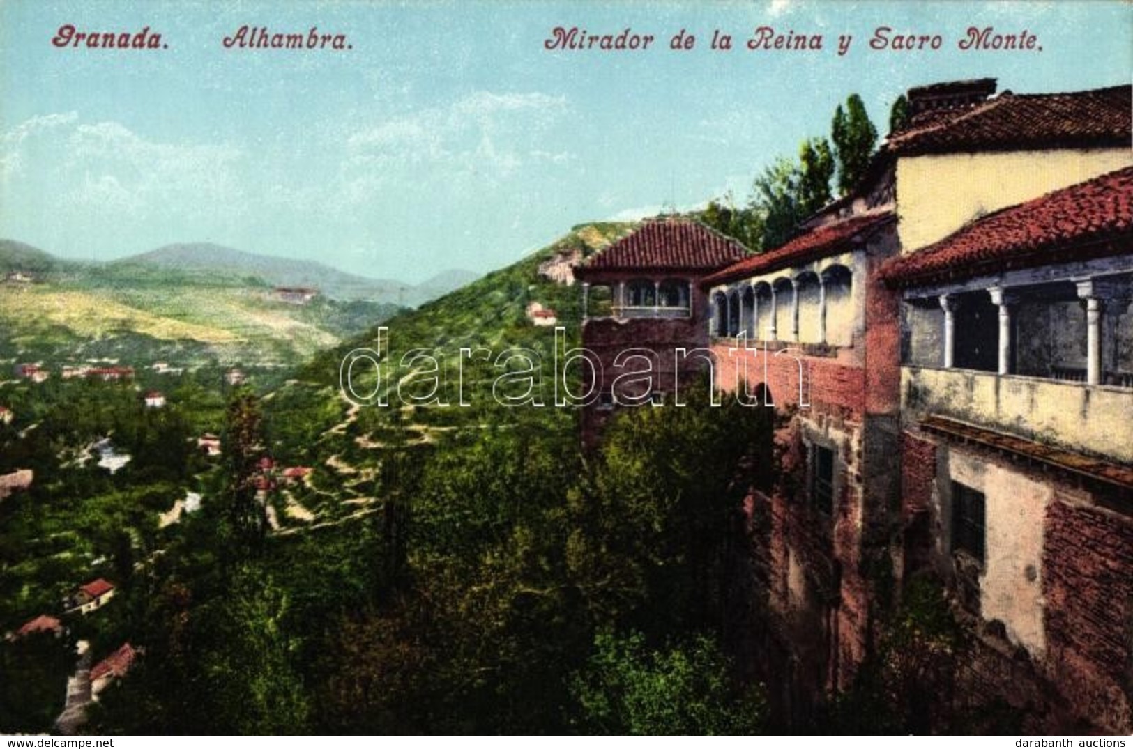 ** T1 Granada, Alhambra; Mirador De La Reina Y Sacro Monte - Non Classés