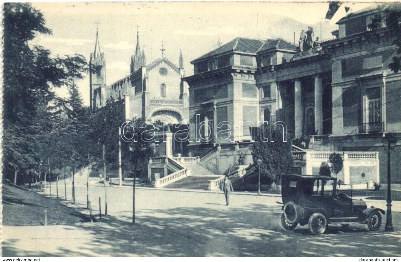 ** T1 Madrid, Museo Del Prado / Art Museum, Automobile, From Postcard Booklet - Non Classificati