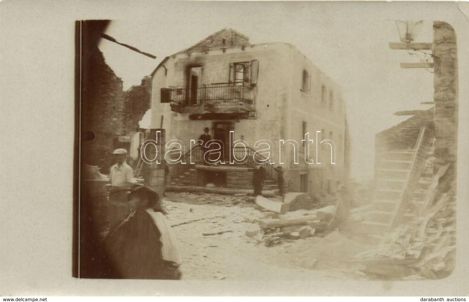 * T3 Cca. 1913 Lucerne, Luzern; Nach Den Brand / After The Fire, Burnt Down Buildings (EK) - Non Classés