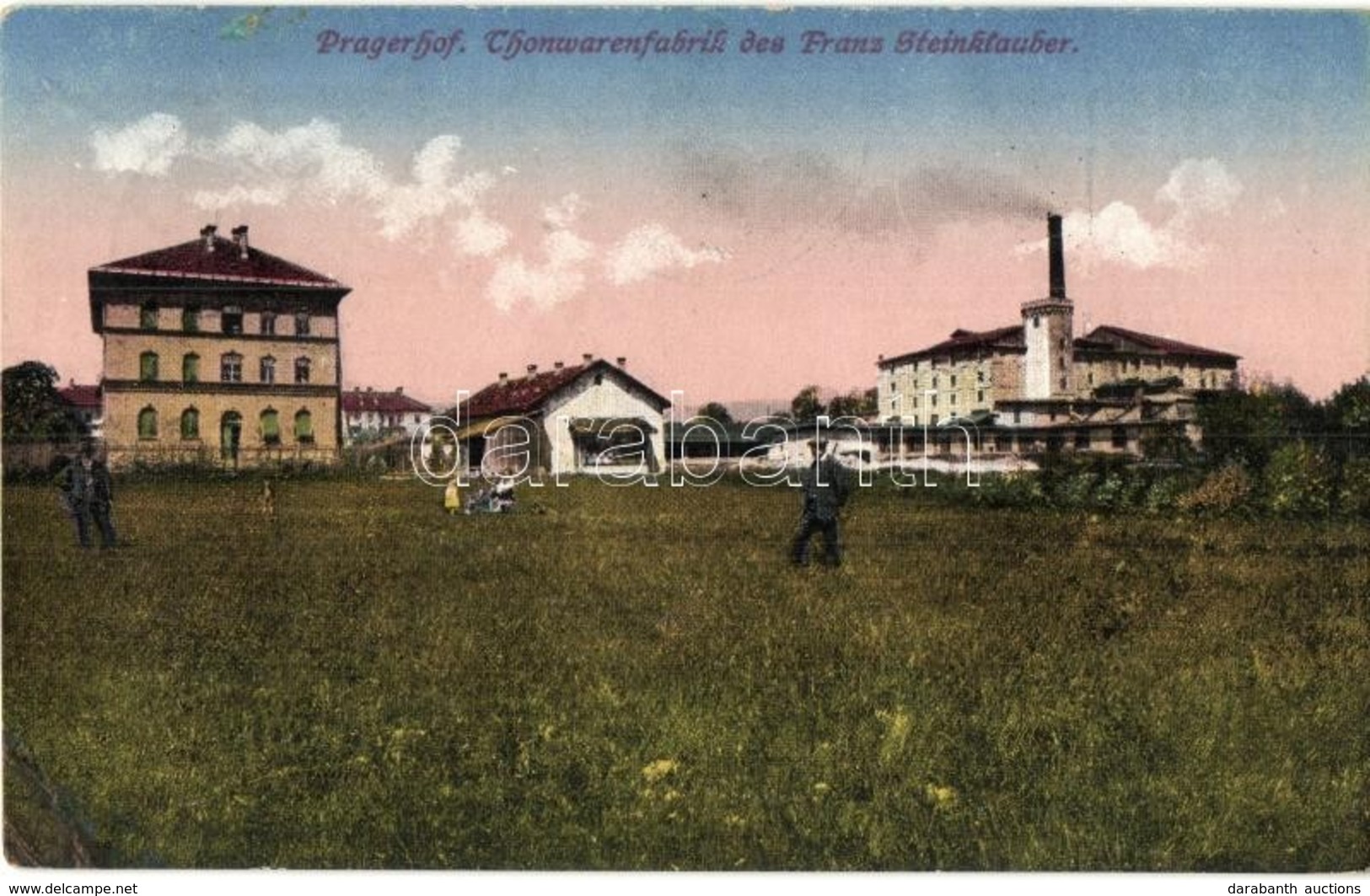 T3 Pragersko, Pragerhof; Thonwarenfabrik Des Franz Steinklauber / Pottery Factory (EK) - Ohne Zuordnung