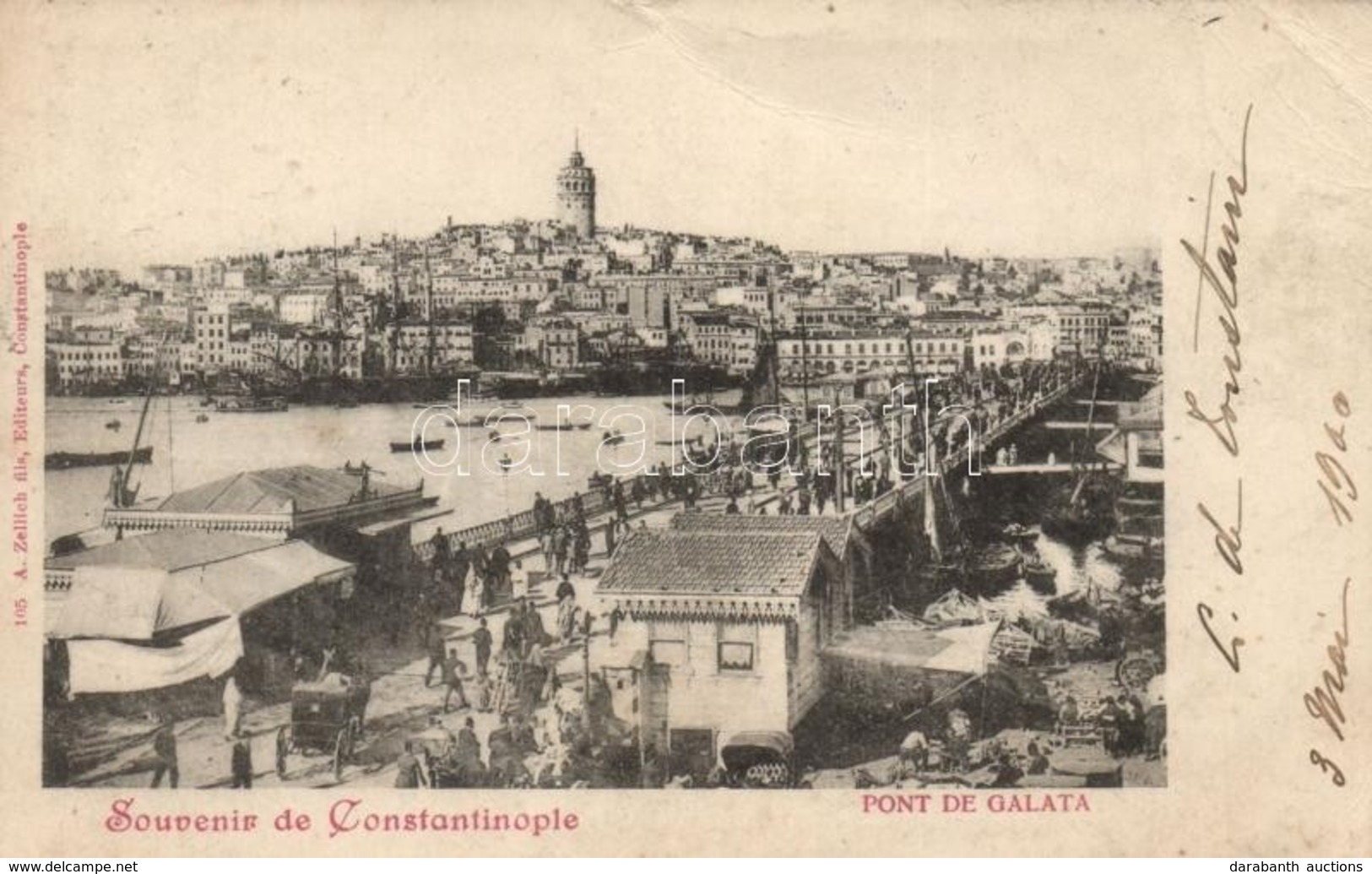 * T3 Constantinople, Galata Bridge (fa) - Unclassified