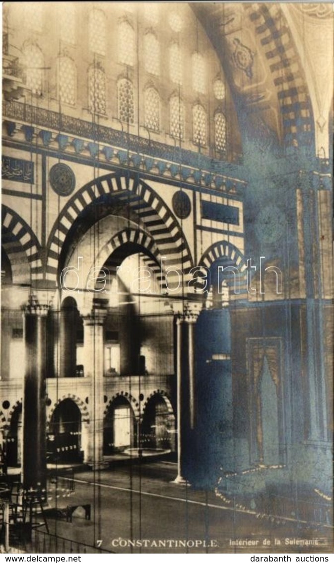 ** T2 Constantinople, Interior Of Süleymaniye Mosque (fl) - Sin Clasificación