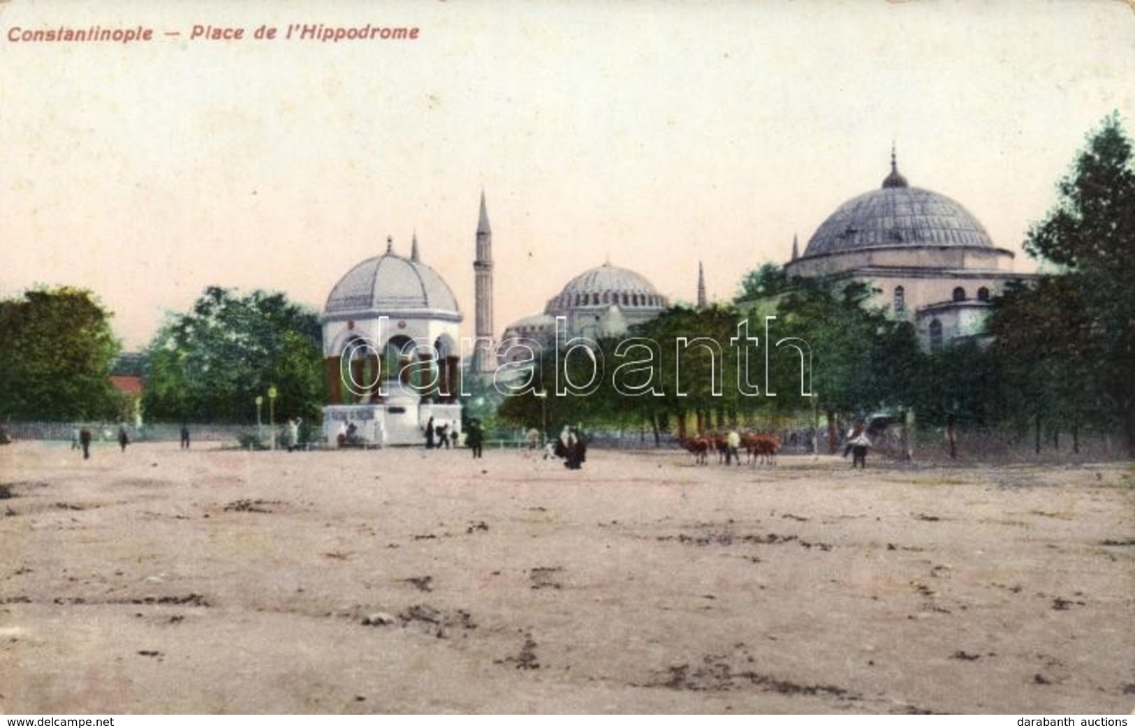 * T2 Constantinople Hippodrome, German Fountain, Sultan Ahmet Mosque - Unclassified