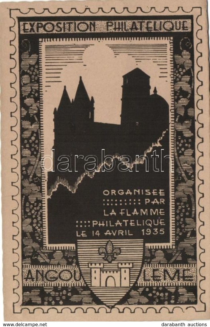 * T2 1935 Angouleme, Exposition Philatelique / Philatelic Exhibition, So. Stpl - Sin Clasificación