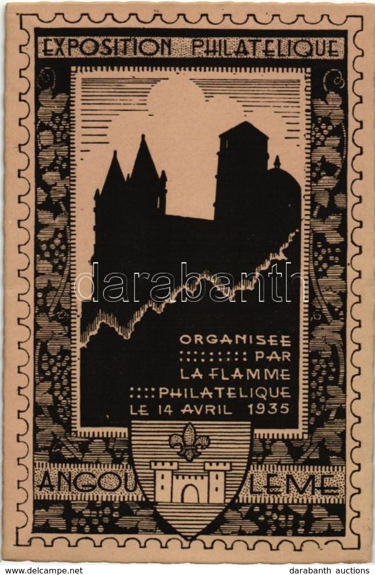 * T1/T2 1935 Angouleme, Exposition Philatelique / Philatelic Exhibition, So. Stpl - Non Classificati