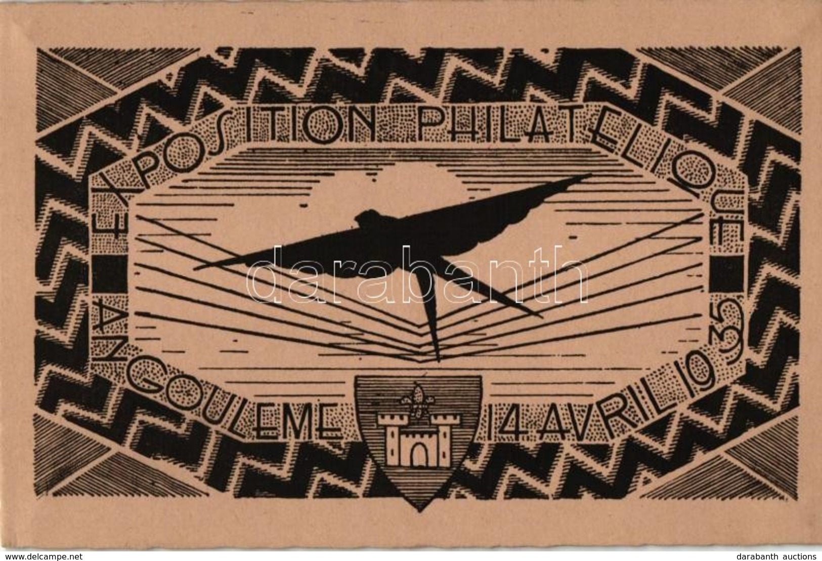 * T1/T2 1935 Angouleme, Exposition Philatelique / Philatelic Exhibition, So. Stpl - Non Classés