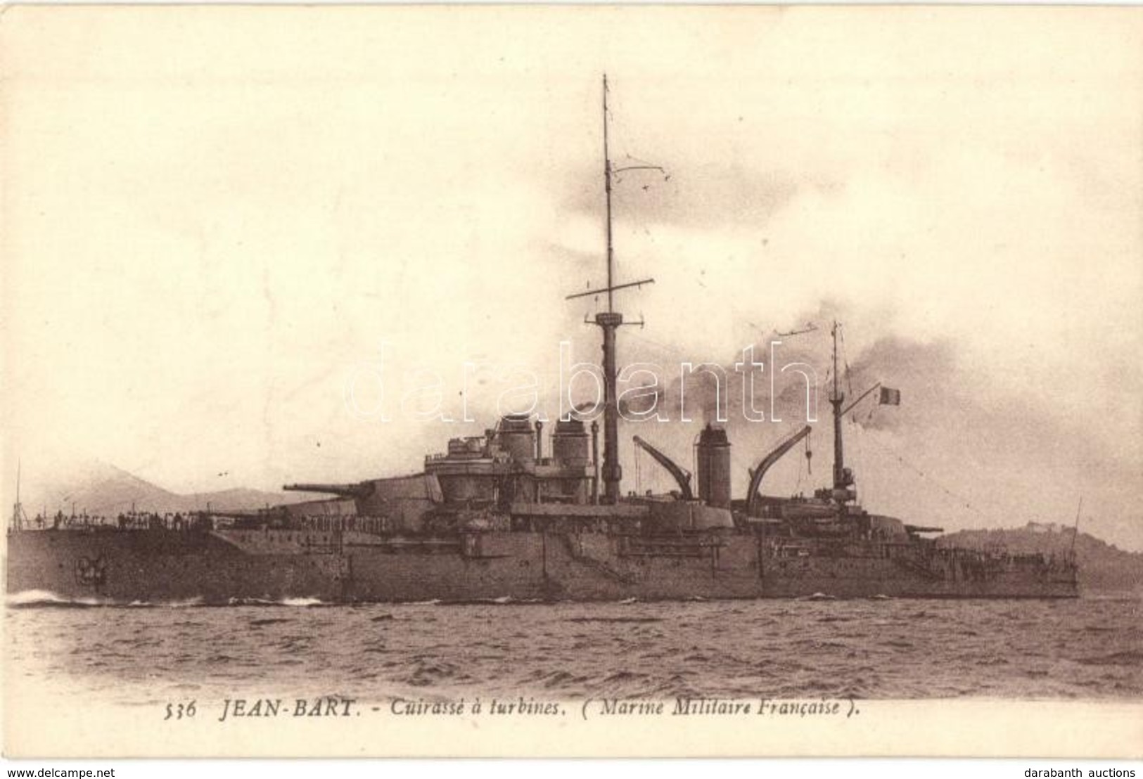 * T1/T2 French Richelieu-class Battleship Jean Bart - Unclassified