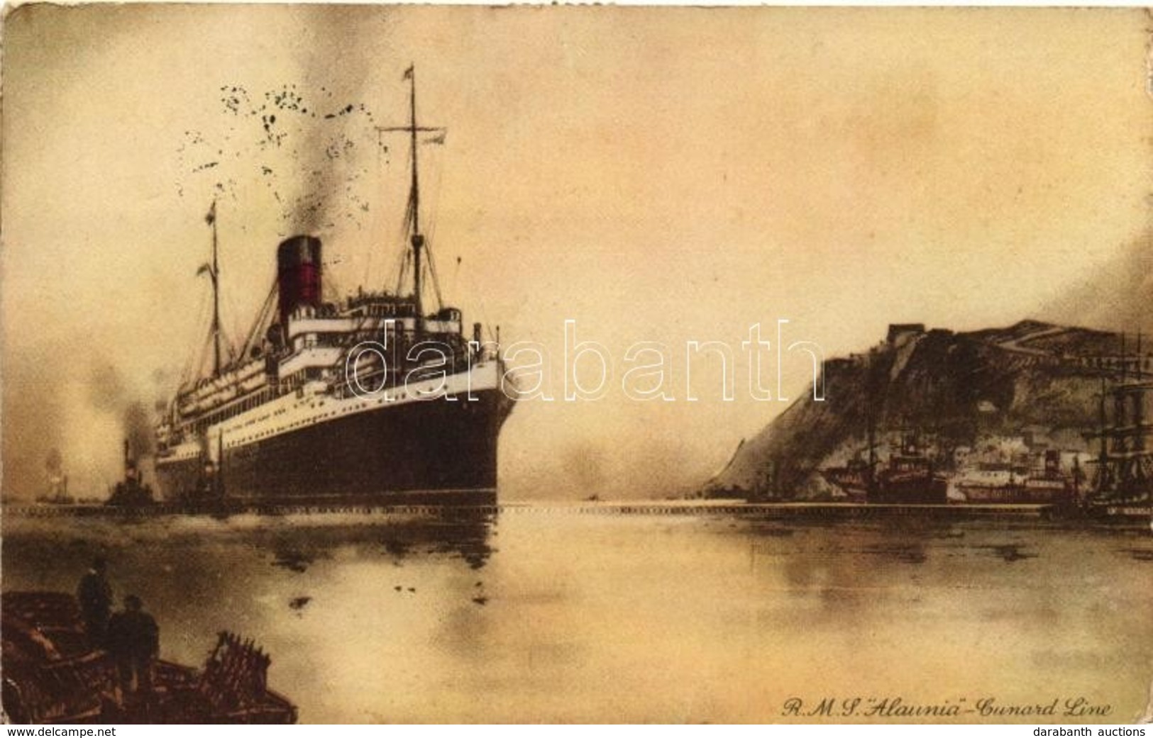 T4 RMS Alaunia, Cunard Line (b) - Ohne Zuordnung