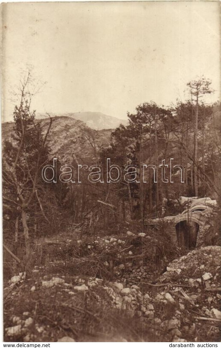 * T2 Első Világháborús Olasz állások A Dolomitok Közelében / WWI Italian Trenches At The Italian Front, Near The Mountai - Sin Clasificación