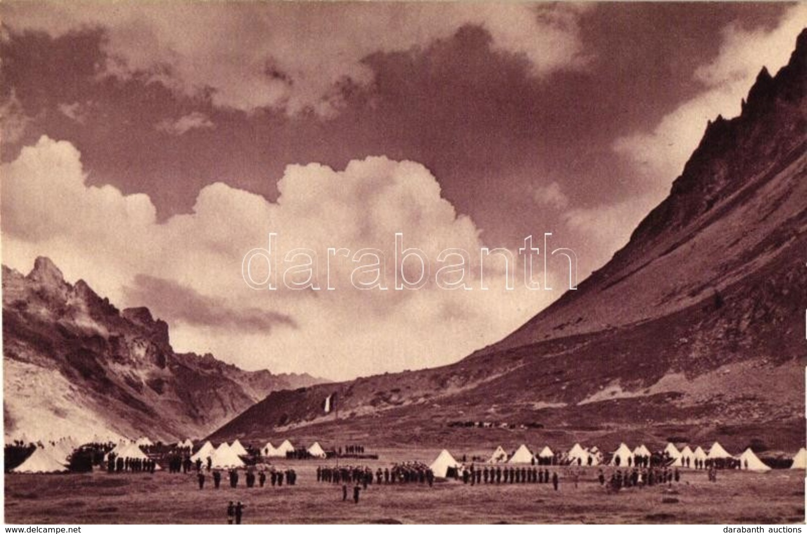 ** T1 'Bivouac En Montagne' / Bivouac On The Mountain, French Military Camp - Sin Clasificación