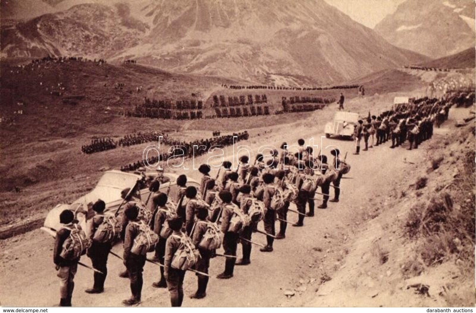 * T2 'Manoeuvres Du Galibier 1938 - La Revue Finale' / Galibier Mountain Pass, Final Inspection, French Military - Sin Clasificación