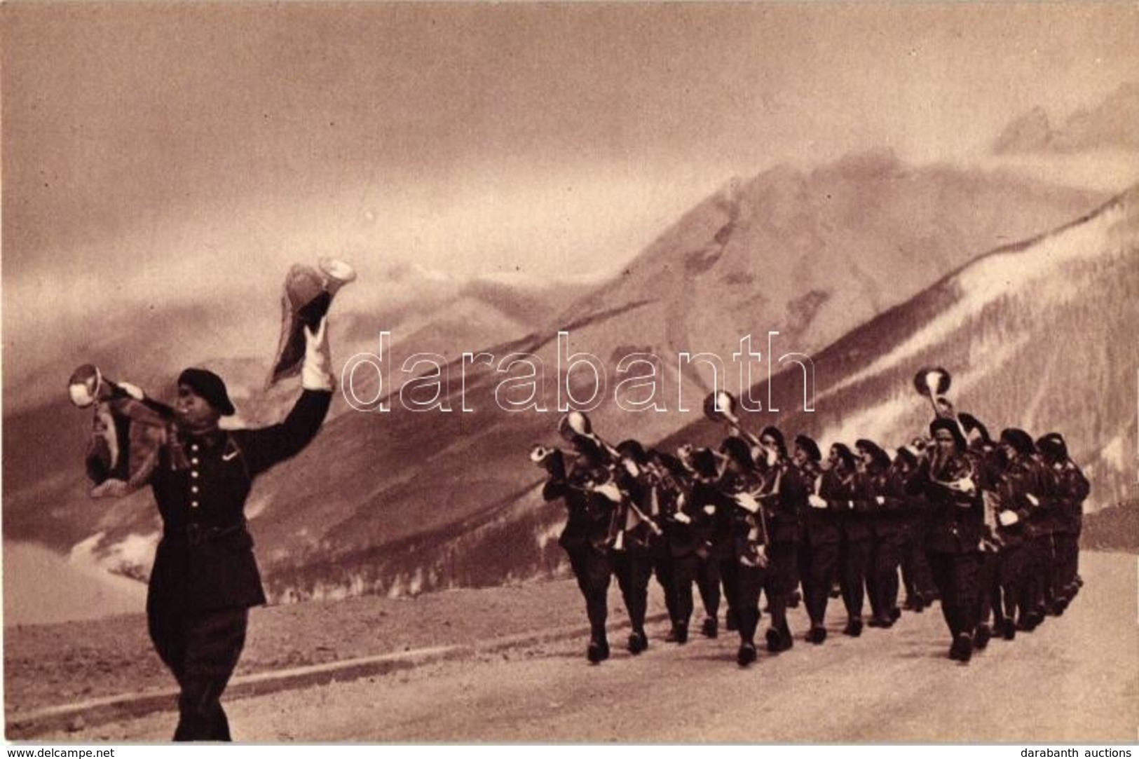 * T2 'Fanfare De Chasseurs Alpins' / Marching Band Of The Alpine Hunters, French Military - Unclassified