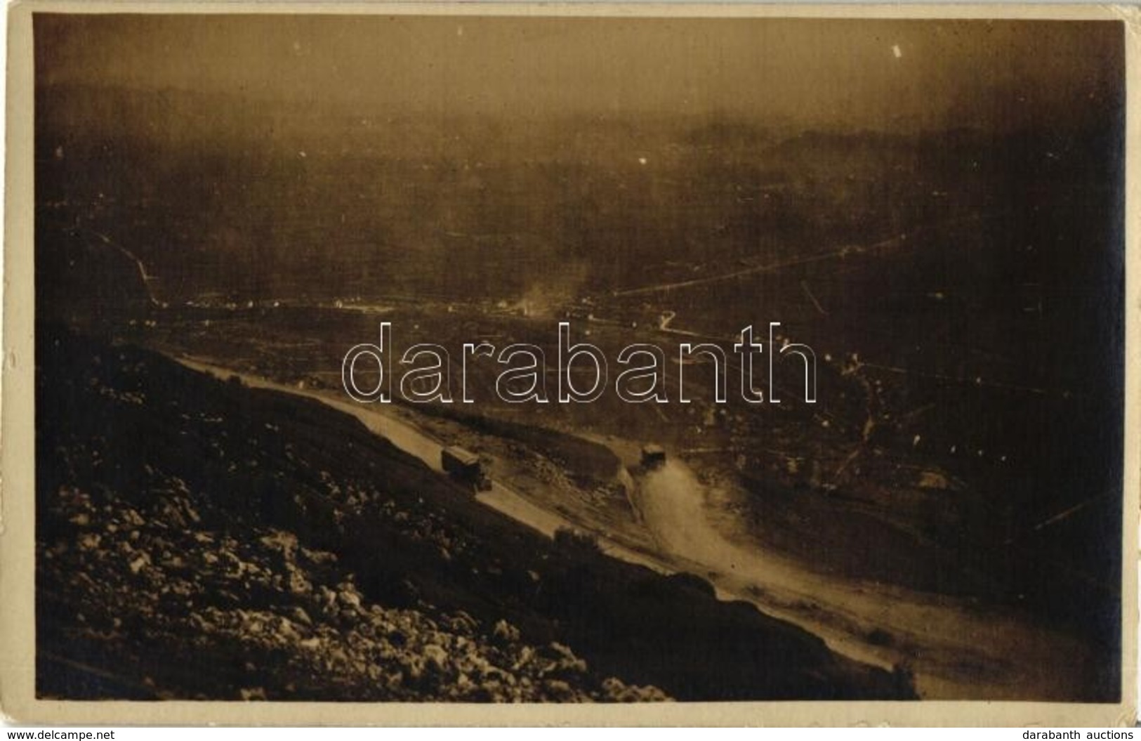 ** T2 Italian Military Postcard, Trucks, Photo - Unclassified