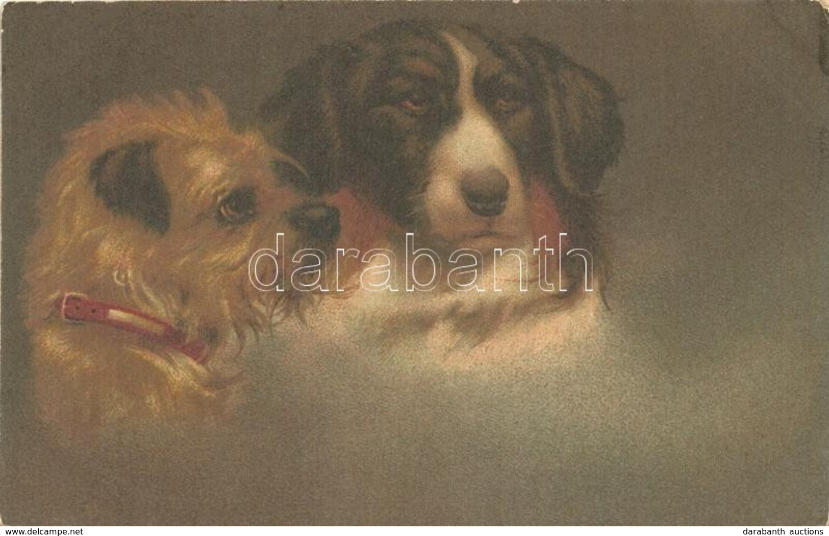 ** T2 Dogs, Wenau-Pastell Postkarte No. 944. Litho - Non Classificati