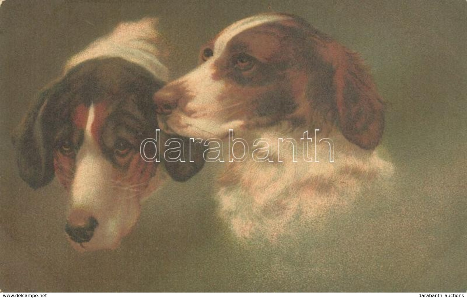 ** T2 Dogs, Wenau-Pastell Postkarte No. 943. Litho - Non Classés