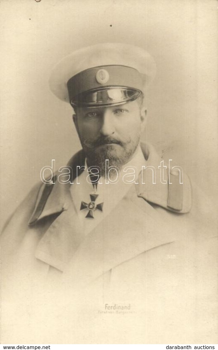 ** T1/T2 Ferdinand, Fürst Von Bulgarien / Ferdinand I Of Bulgaria - Ohne Zuordnung