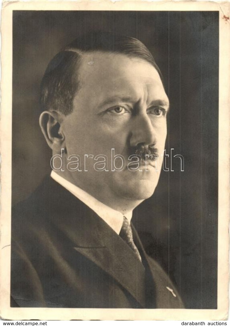 T2/T3 Adolf Hitler, Leader Of The NSDAP, German Nazi Party. Photo Hoffmann München (EK) - Sin Clasificación