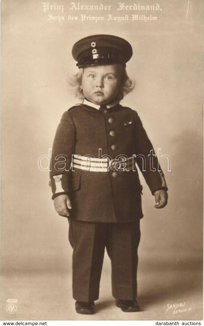 * T1/T2 Prinz Alexander Ferdinand / Prince Alexander Ferdinand Of Prussia - Sin Clasificación