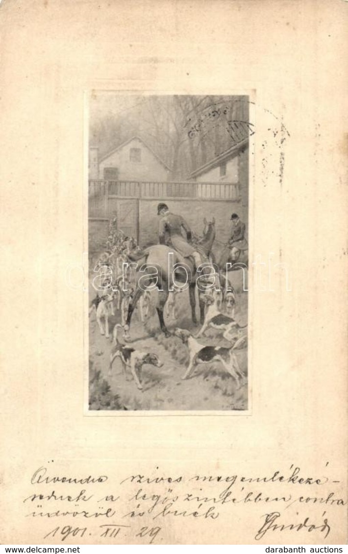 T2 1901 Hunter With Dogs, S. A. N. V. - Non Classificati