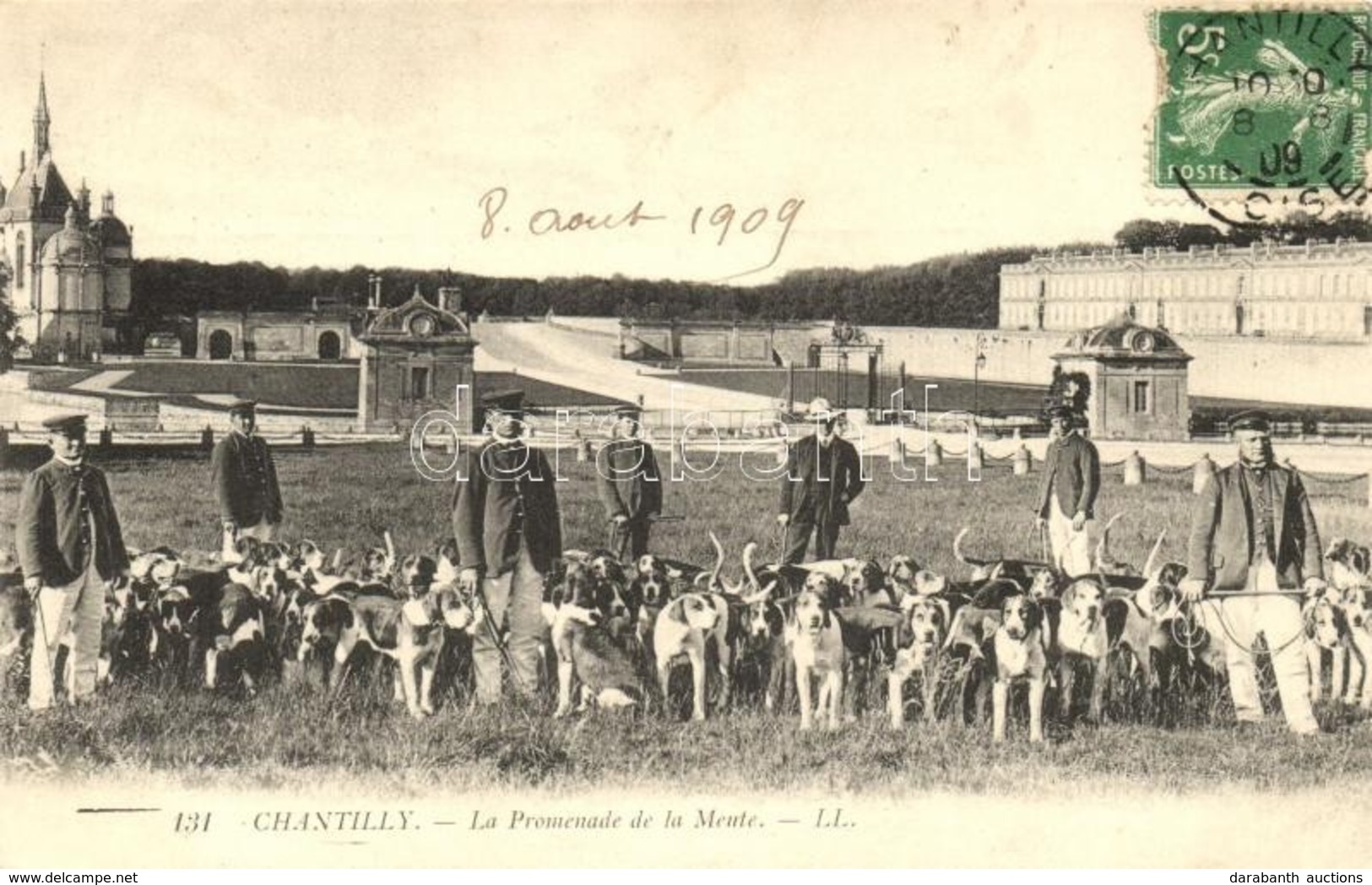 T2/T3 'Chantilly - La Promenade De La Meute' / Chantilly, Parade Of The Pack (EK) - Ohne Zuordnung