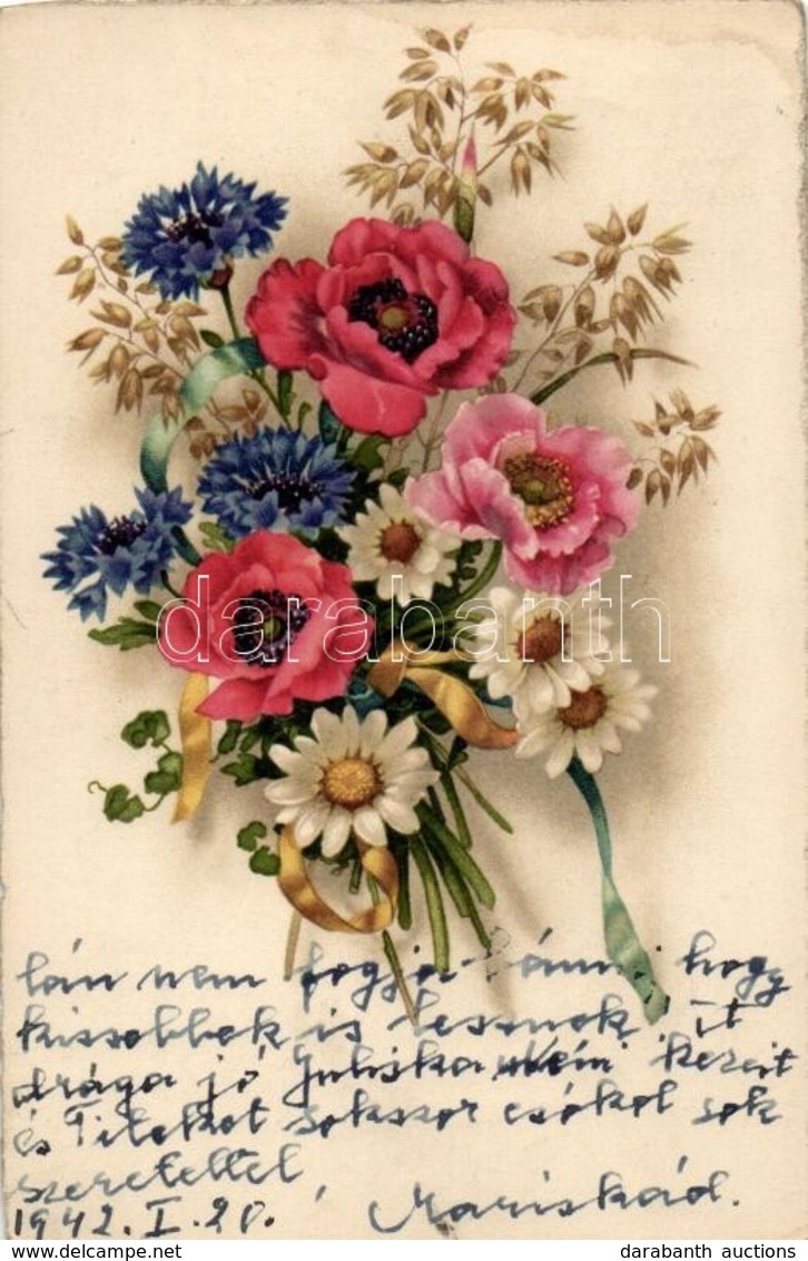 * T2/T3 Flowers, Litho - Unclassified