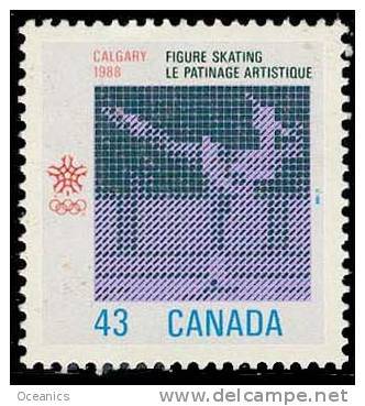 Canada (Scott No.1197 - Olympiques D'hiver / Calgary / Winter Olympics) (**) - Gebruikt