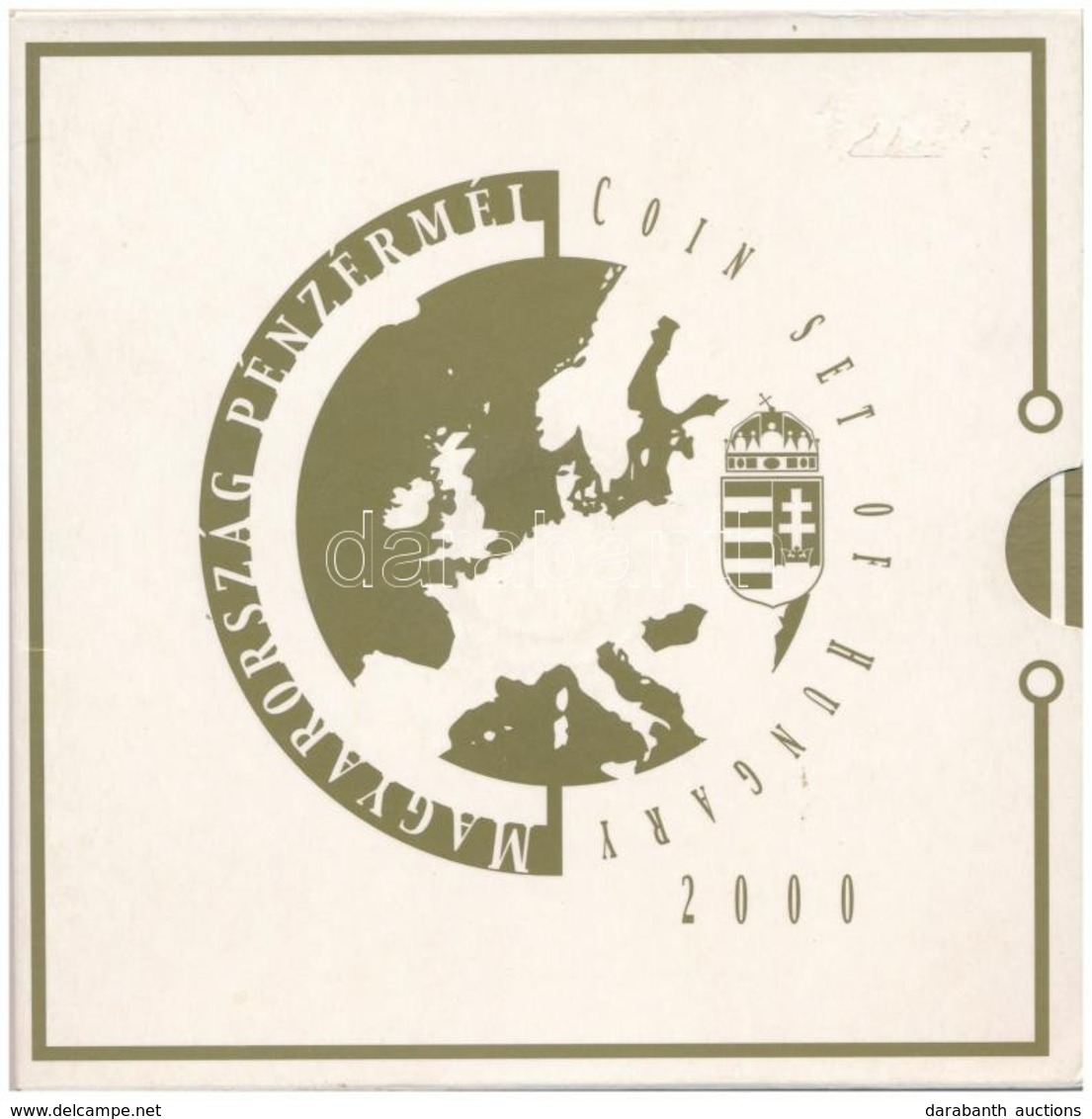 2000. 1Ft-200Ft (7xklf) Forgalmi Sor Szettben + '200 Ft Milennium' T:PP 
Adamo FO33.1 - Unclassified