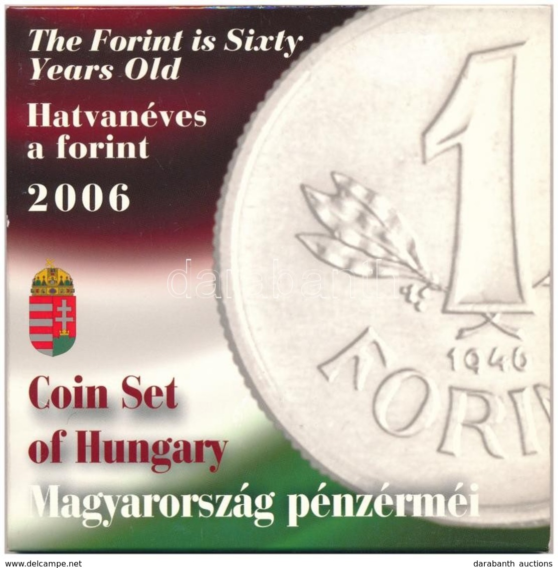 2006. 1Ft-100Ft (8xklf) Forgalmi Sor Szettben, Benne 1946-os 1Ft Ag 'Hatvanéves A Forint' T:PP Kis Patina
Adamo FO38.1 - Unclassified