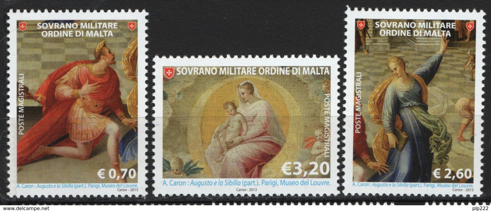 SMOM 2013 Sass.1160/62 MNH/** VF - Sovrano Militare Ordine Di Malta