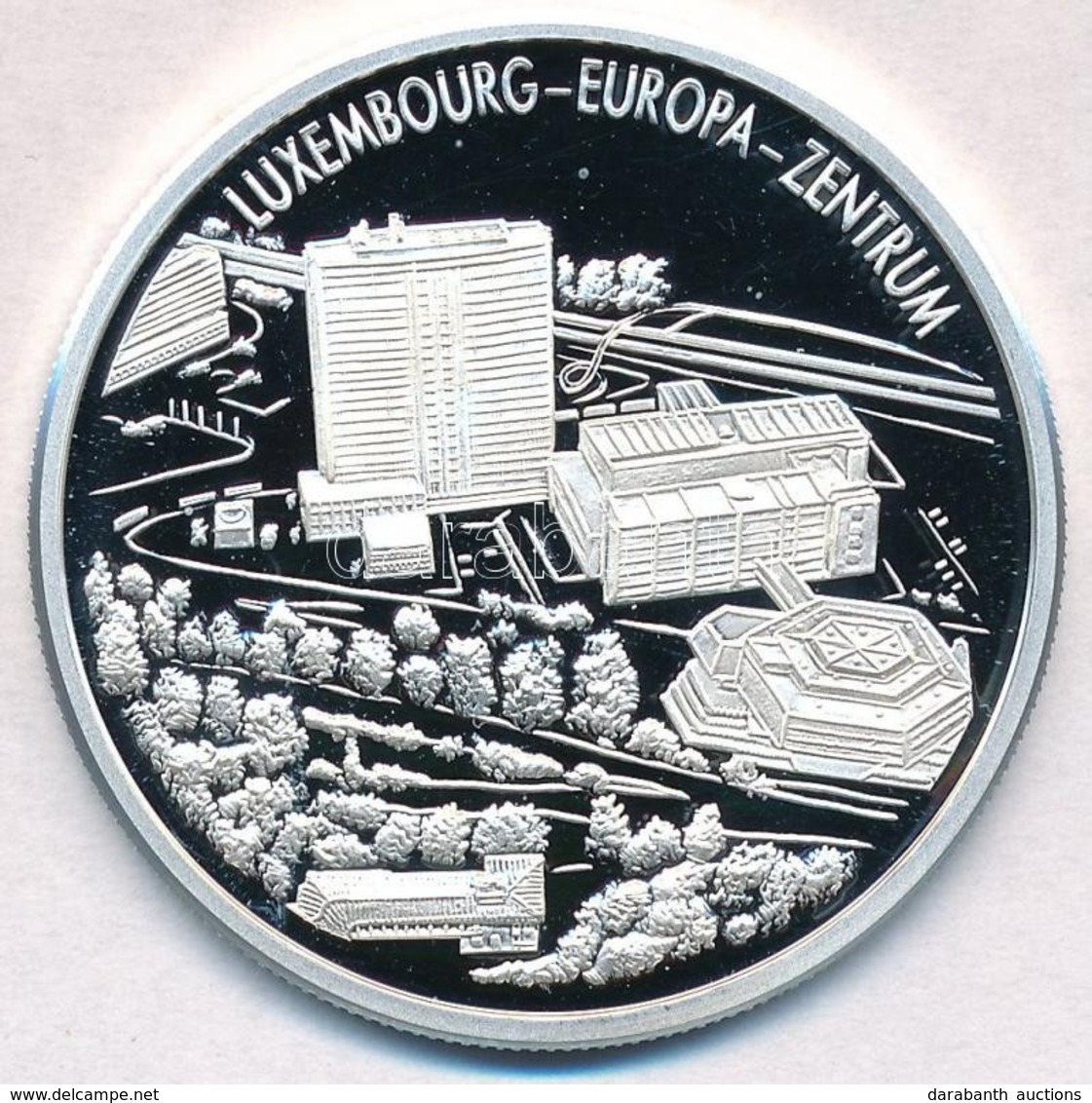 Németország 1997. 'Luxemburg Európa Központ' Jelzett Ag Emlékérem, Tanúsítvánnyal (20g/0.999/40mm) T:PP
Germany 1997. 'L - Ohne Zuordnung