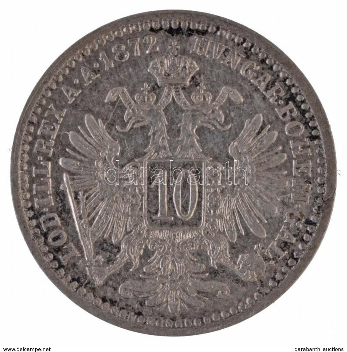 Ausztria 1872. 10kr Ag 'Ferenc József' T:1-,2
Austria 1872. 10 Kreuzer Ag 'Franz Joseph' C:AU,XF - Sin Clasificación