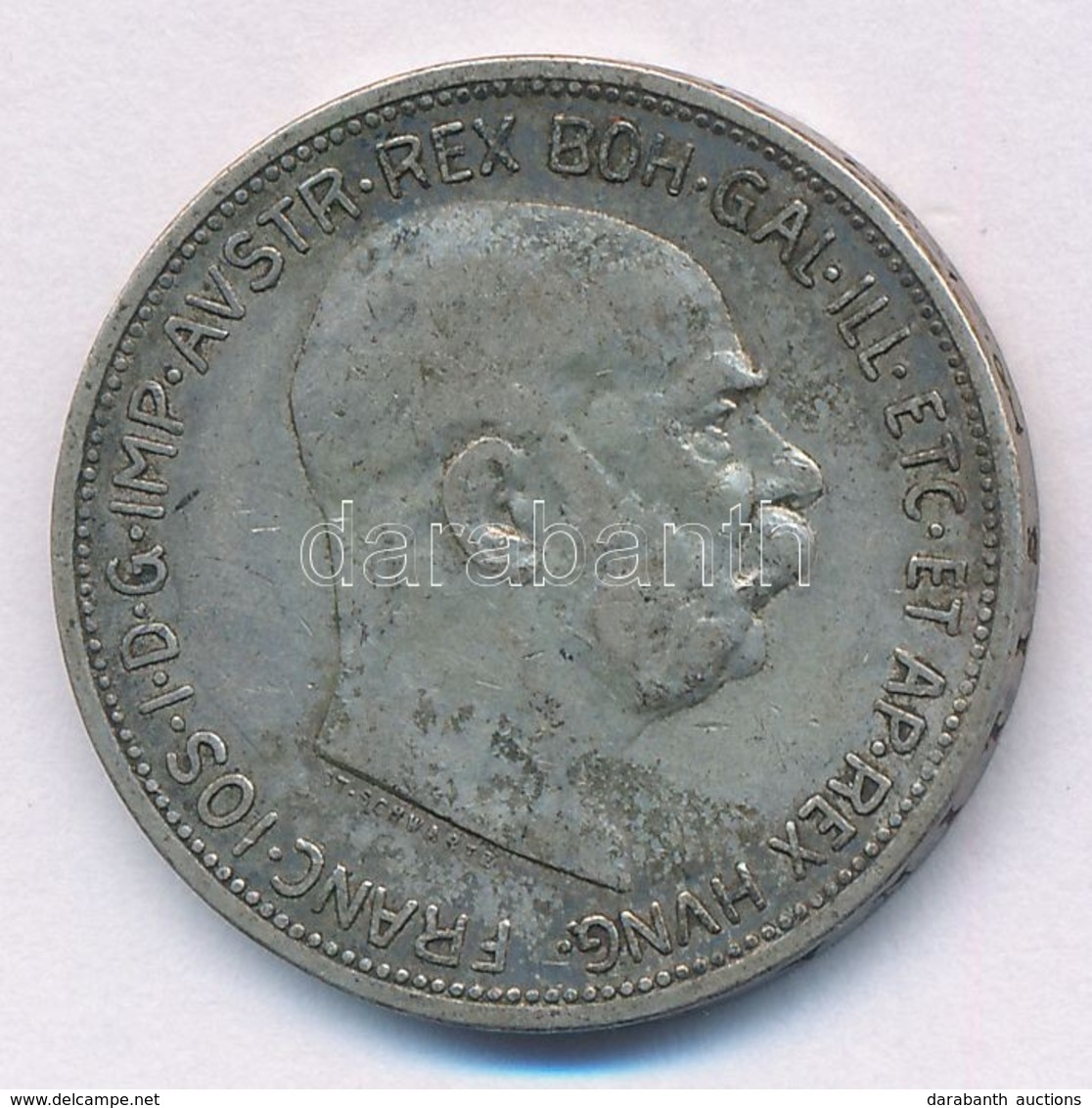 Ausztria 1912. 2K Ag 'Ferenc József' T:2 Patina 
Austria 1912. 2 Corona Ag 'Franz Joseph' C:XF Patina Krause KM#2821 - Unclassified