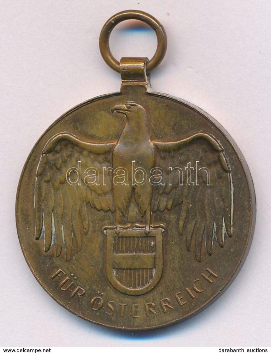 Ausztria 1932. 'Háborús Emlékérem 1914-1918' Br Kitüntetés Mellszalag Nélkül T:2
Austria 1932. 'Great War Commemorative  - Non Classificati