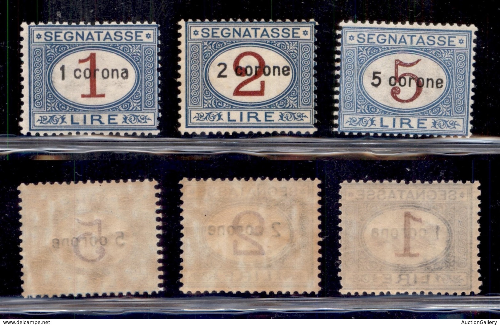 OCCUPAZIONI - DALMAZIA - 1922 - Segnatasse (2/4) - Gomma Integra (550) - Dalmatie