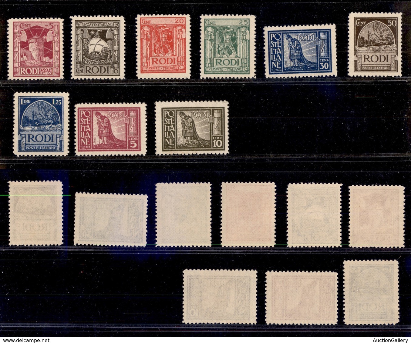 COLONIE - EGEO - 1929 - Pittorica (3/11) - Serie Completa - Gomma Integra (2.250) - Other & Unclassified