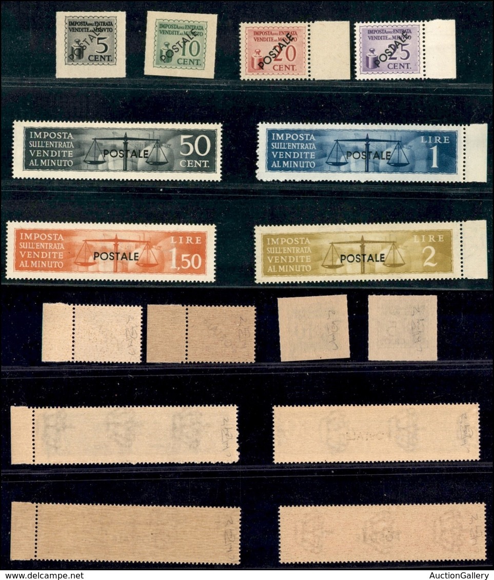 REPUBBLICA SOCIALE - CASALECCHIO DI RENO - 1944 - Postale (CEI 1/8-Unificato 3/10) - Gomma Integra - Raybaudi - Andere & Zonder Classificatie