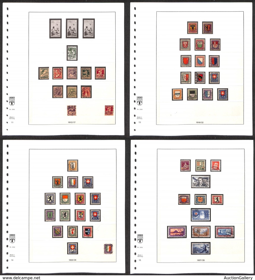 EUROPA - SVIZZERA - 1913/1937 - Pro Juventute (da 117 A 314/317) - Collezione Completa Delle Emissioni Usate Del Periodo - Autres & Non Classés