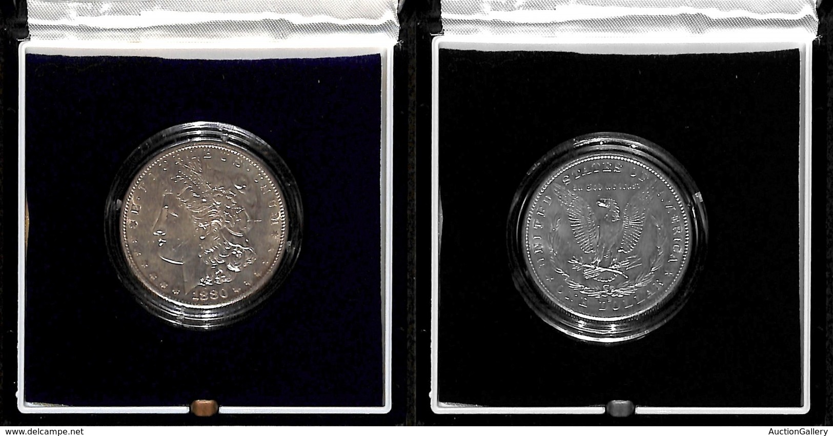 MONETE - MEDAGLIE - 1880 - Stati Uniti - 1 Dollaro Argengo - MB - Astuccio - Sonstige & Ohne Zuordnung