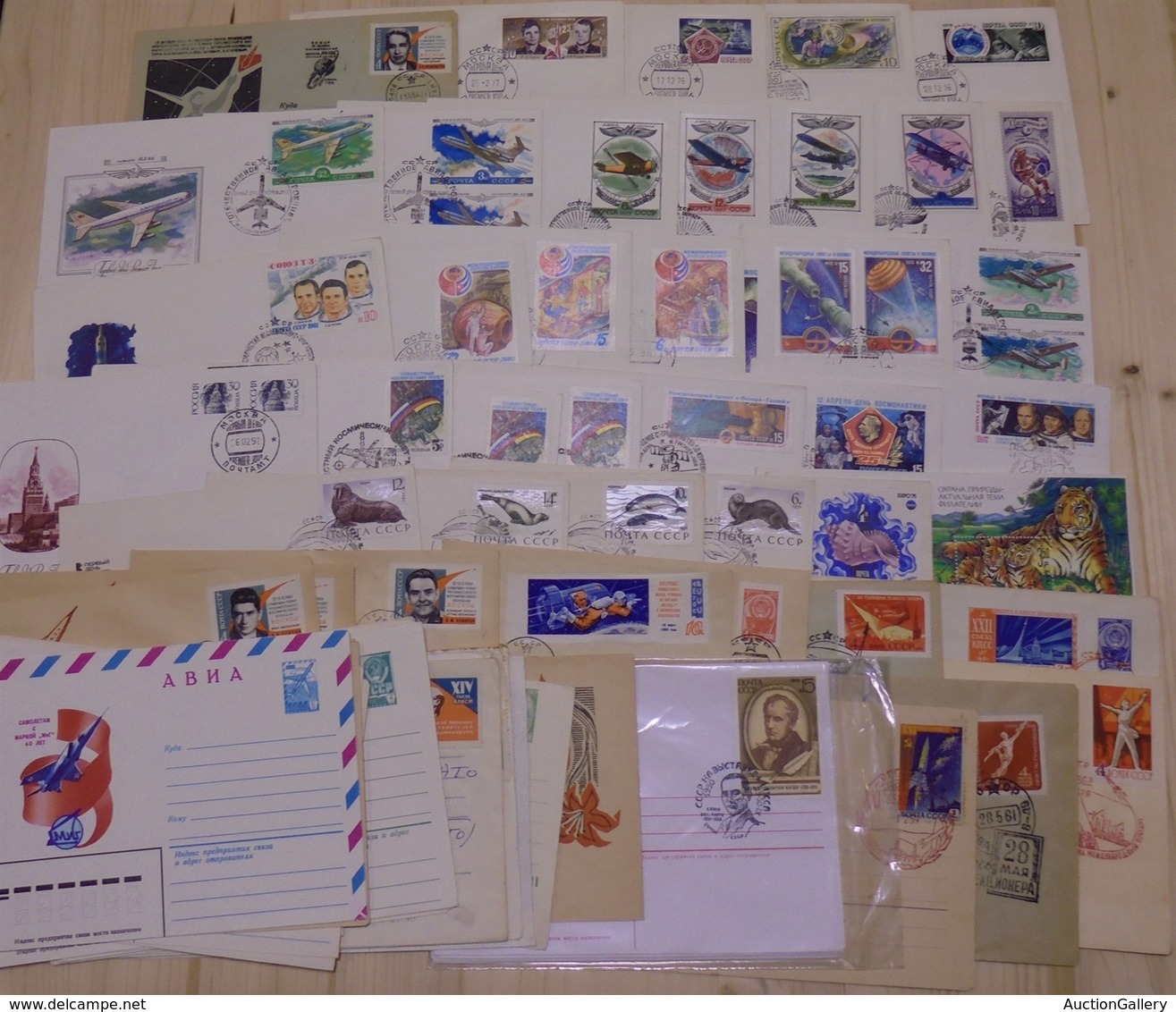 LOTTI E COLLEZIONI - Russia - 1942/1992 - Oltre 60 Buste E Cartoline Nuove E Viaggiate Del Periodo - Da Esaminare - Autres & Non Classés