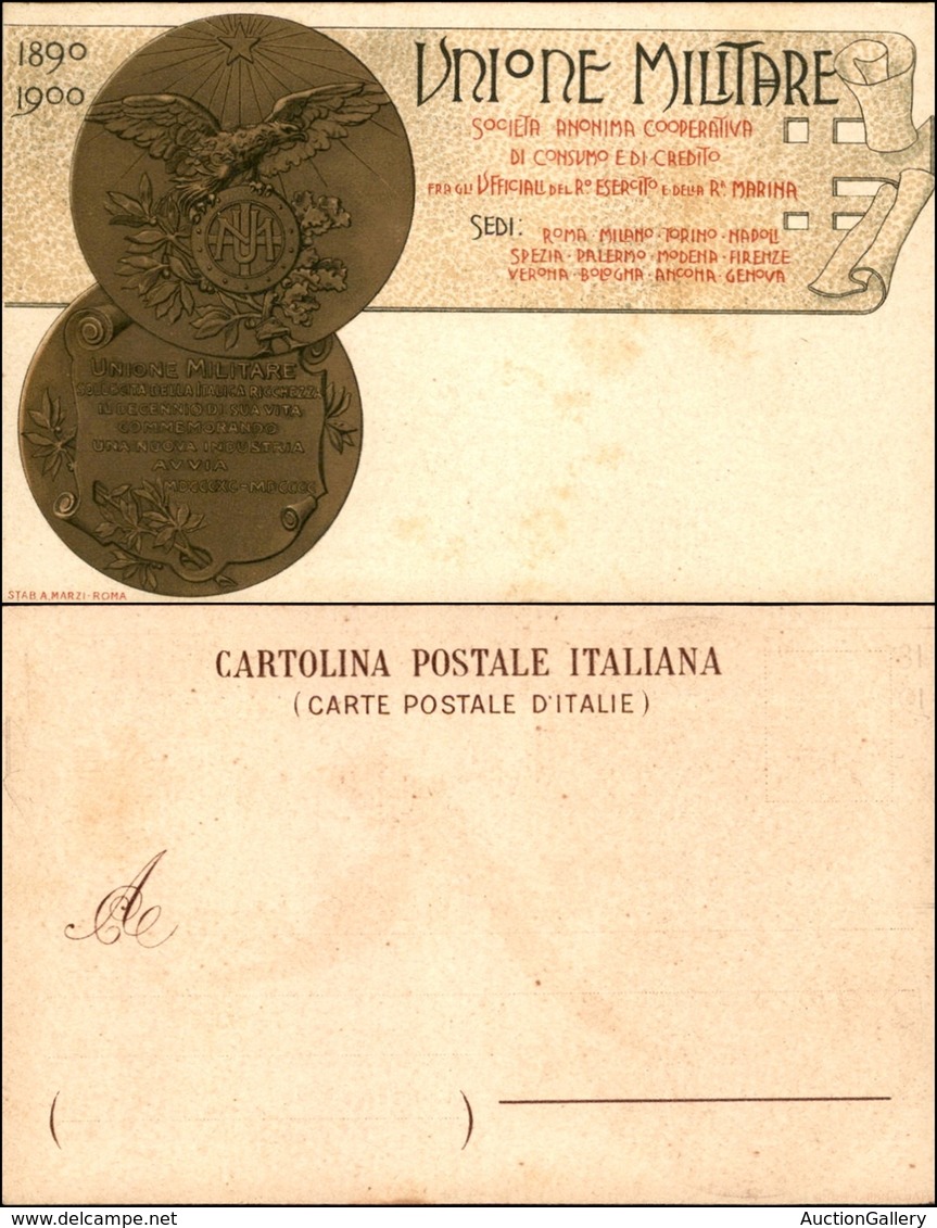 CARTOLINE - MILITARI-VARIE - Unione Militare - Medaglie Commemorative - Nuova - Nuova - Autres & Non Classés