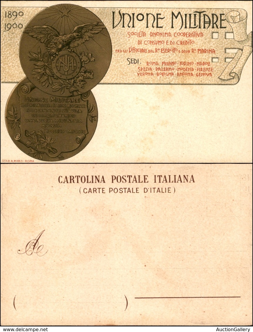 CARTOLINE - MILITARI-VARIE - Unione Militare - Medaglie Commemorative - Nuova - Nuova - Other & Unclassified