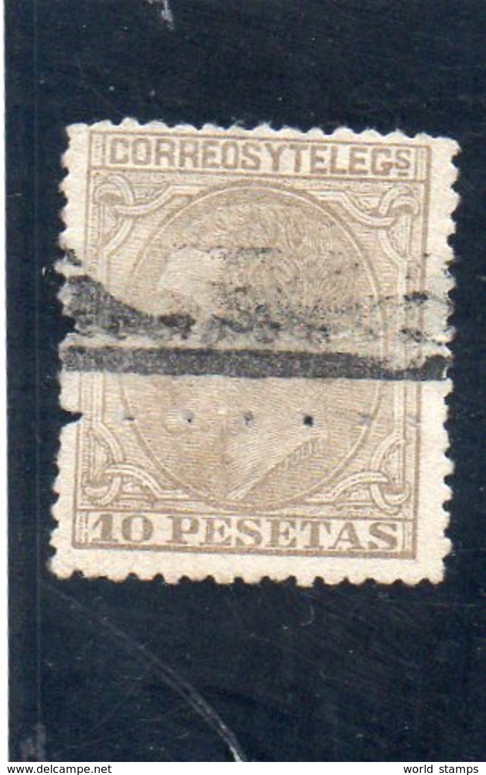 ESPAGNE 1879 - Usados