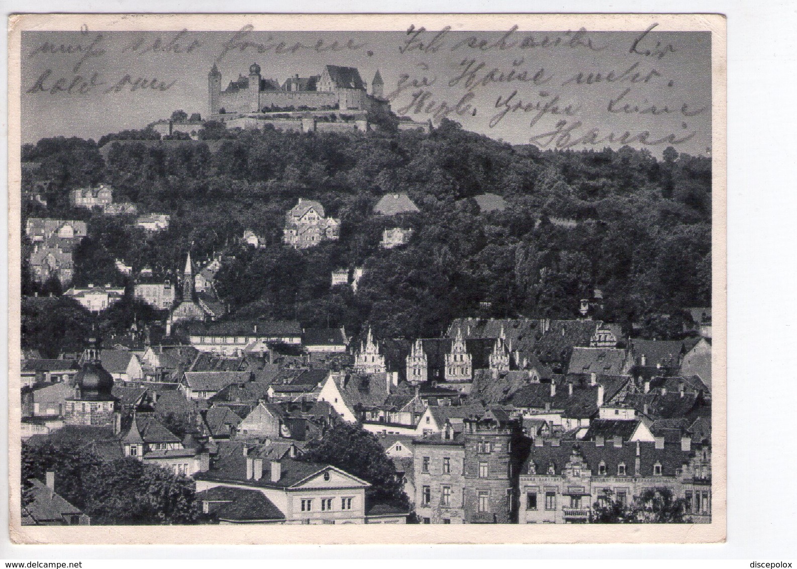 U3683 Postcard 1950 COBURG (bayer) + NICE STAMP AND TIMBRE _ 964/9 AB - Coburg