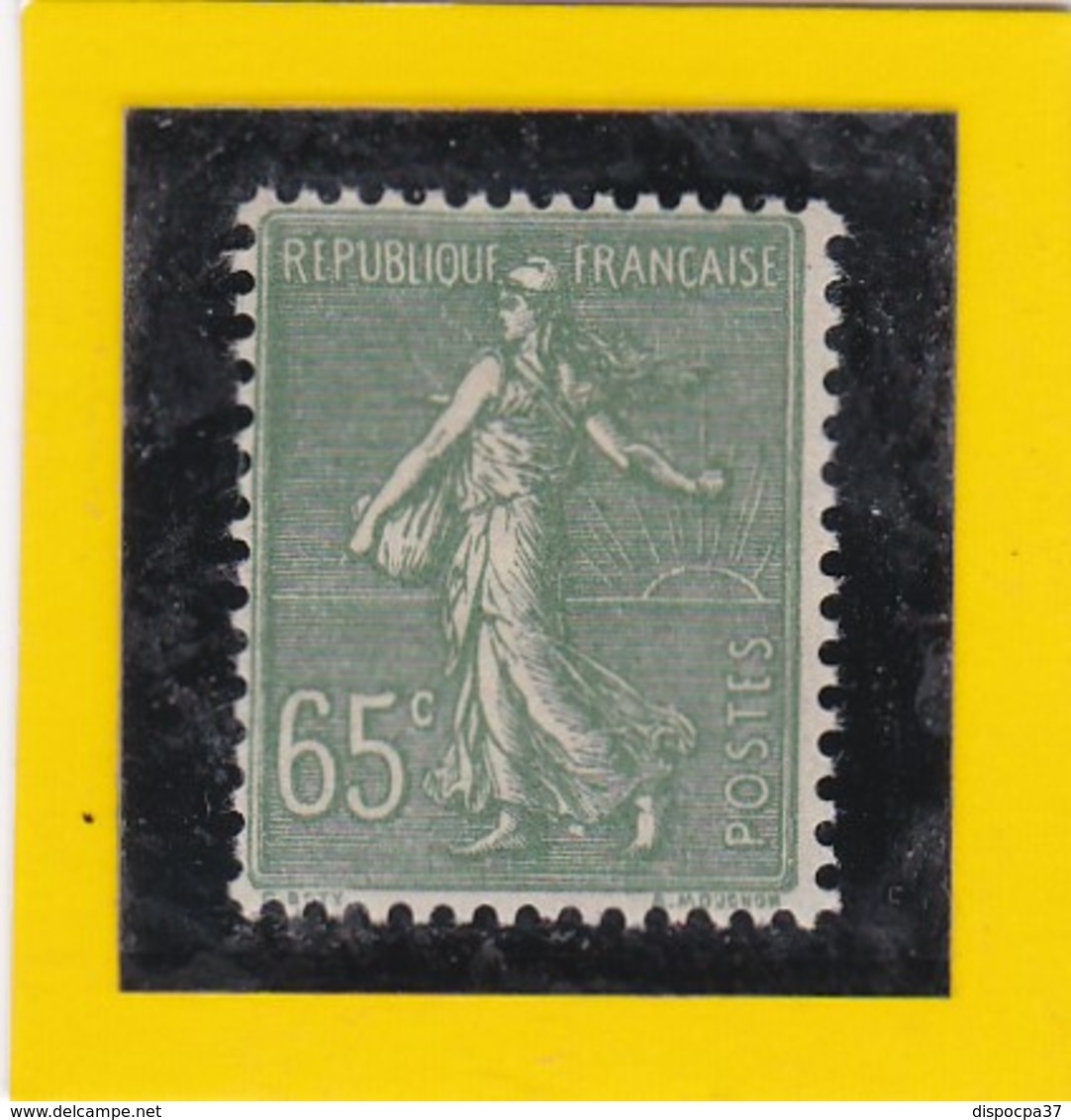 N°234   SEMEUSE LIGNEE    NEUF X + CHARN. - REF 24-24  COTE 8€ - 1903-60 Säerin, Untergrund Schraffiert