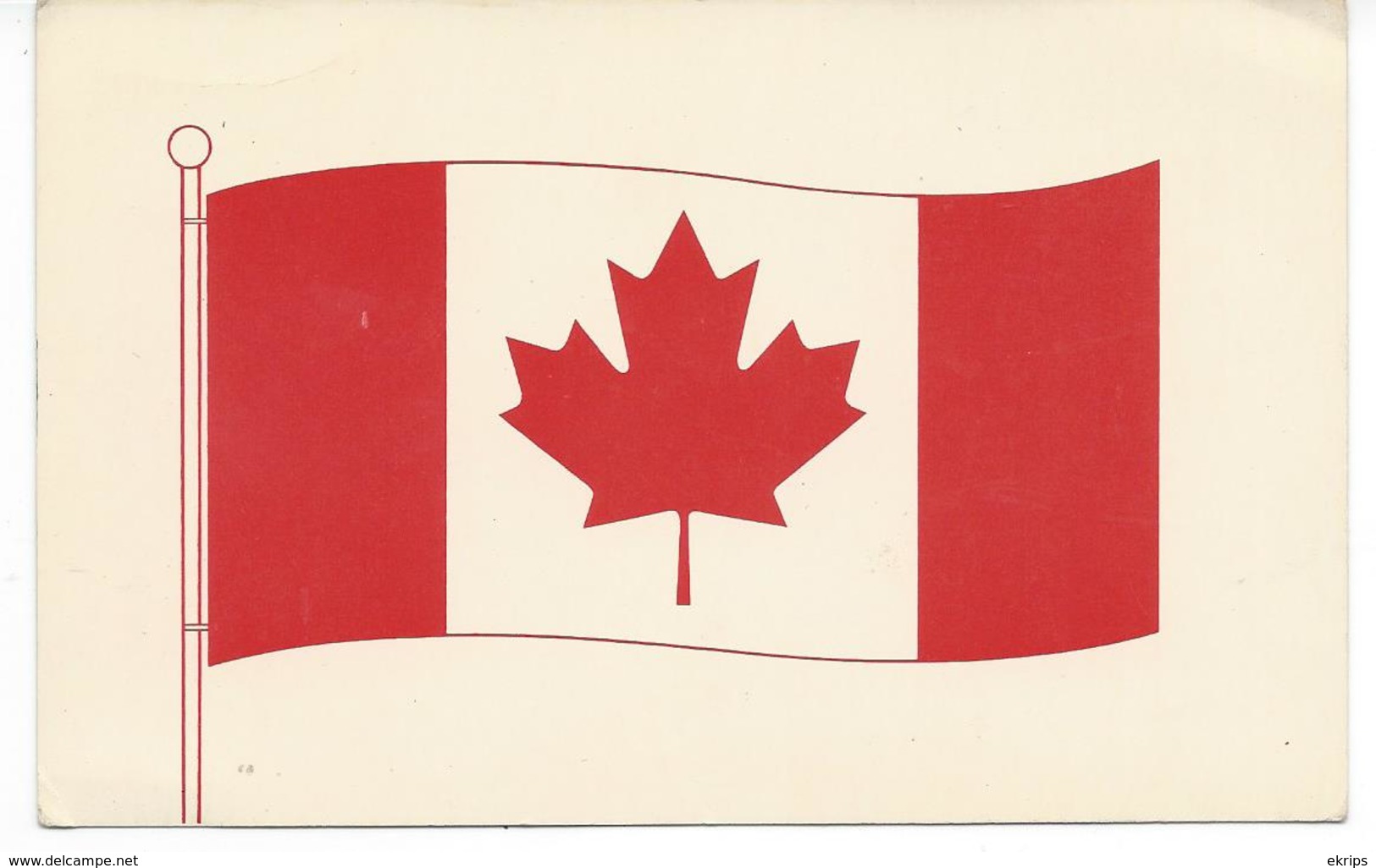 Le Magnifique Nouveau Drapeau Canadien. - Non Classés