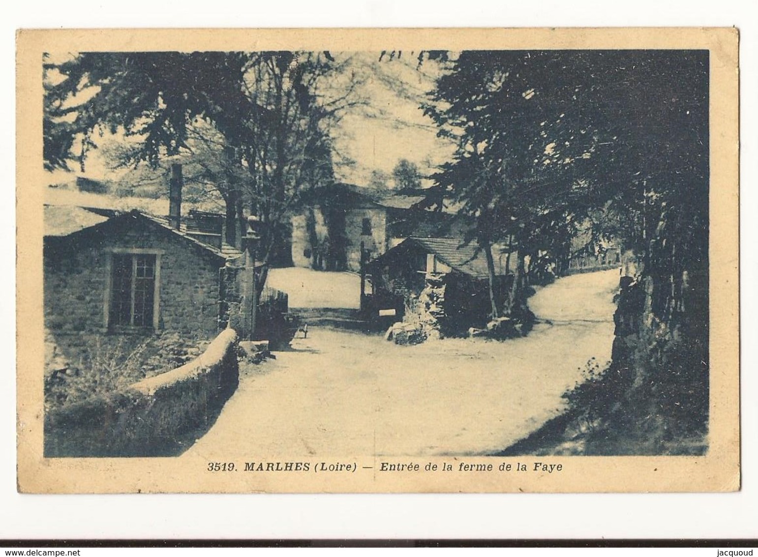 Loire Marlhes Entrée De La Ferme De La Faye - Andere & Zonder Classificatie